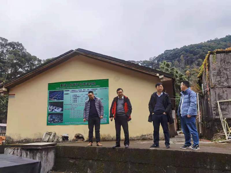 李永夫教授参观增温矿化试验地